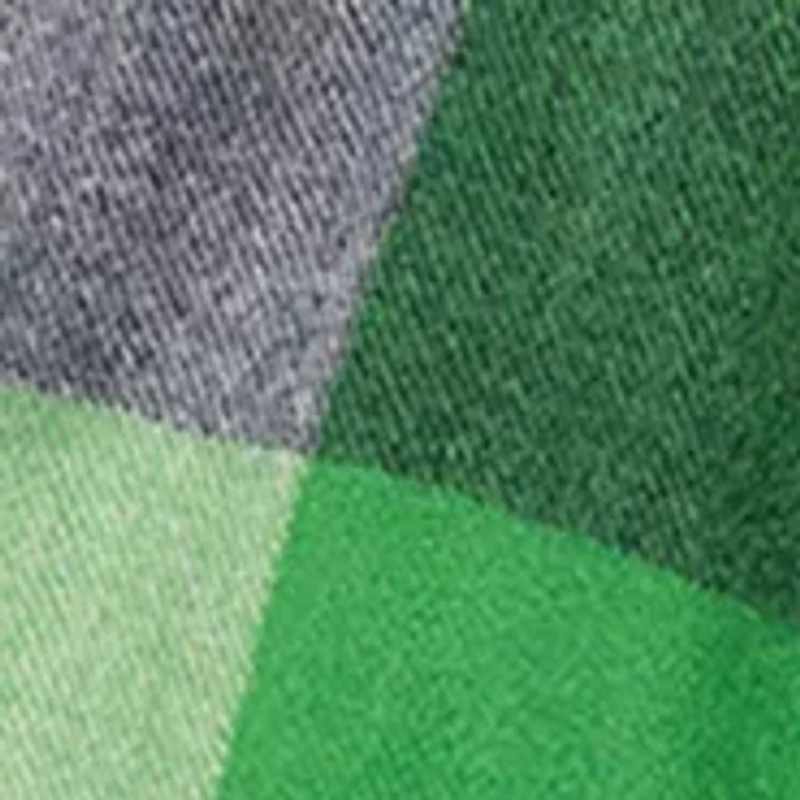 Color Blocked Plaid Super Soft Topper