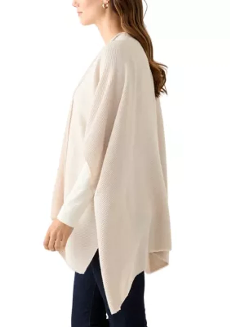 Women's Reversible Pleat Topper