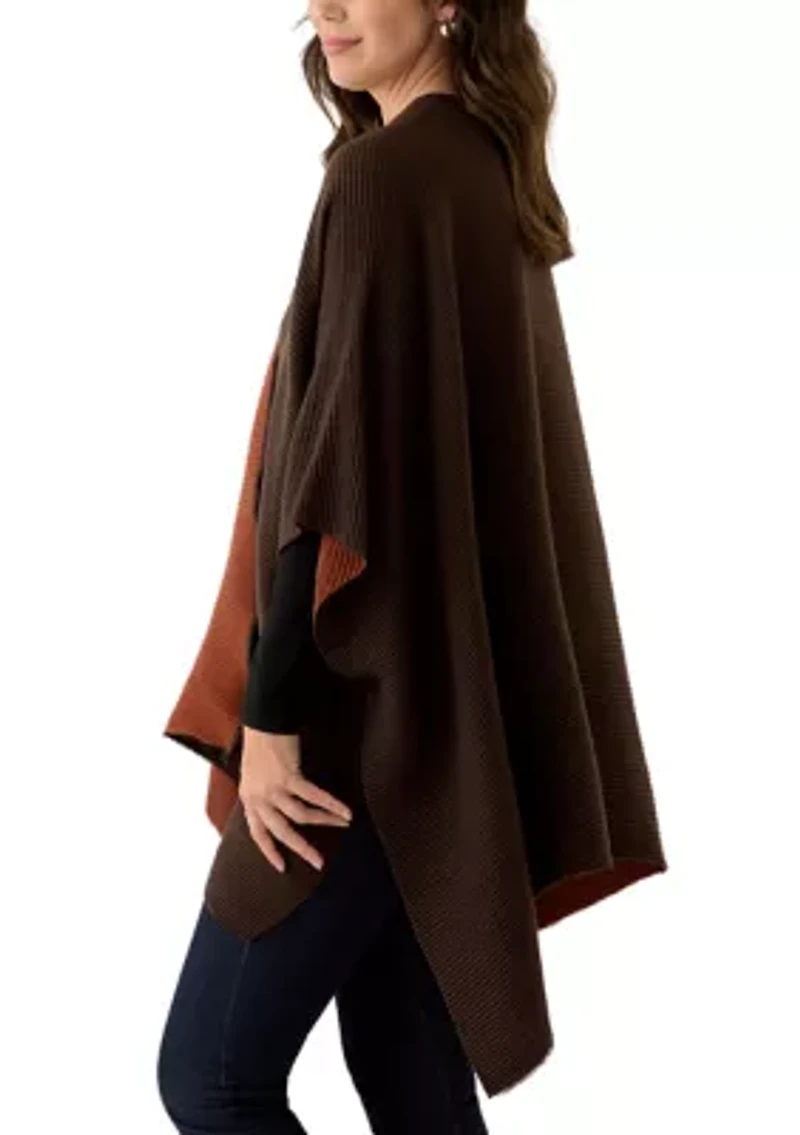 Women's Reversible Pleat Topper