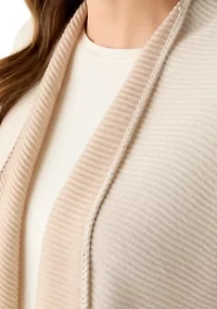 Women's Reversible Pleat Topper