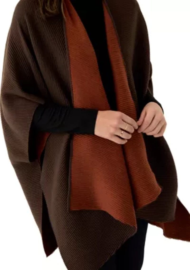 Women's Reversible Pleat Topper