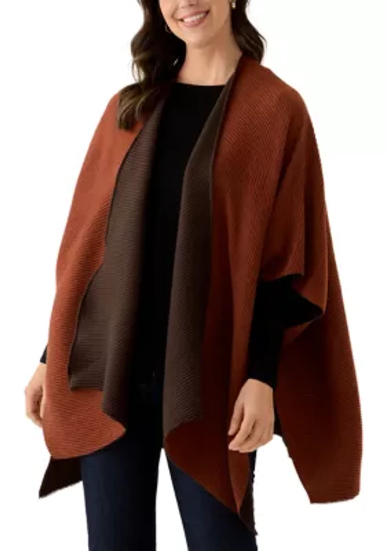 Women's Reversible Pleat Topper