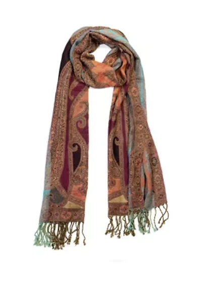 Allover Paisley Scarf