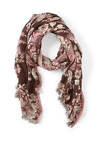 Dusky Meadow Jacquard Scarf