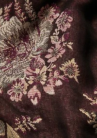 Dusky Meadow Jacquard Scarf