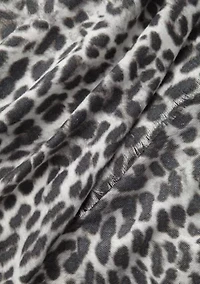 Super Soft Hazy Leopard Wrap Scarf