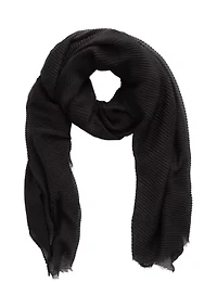 So Soft Pleated Solid Wrap
