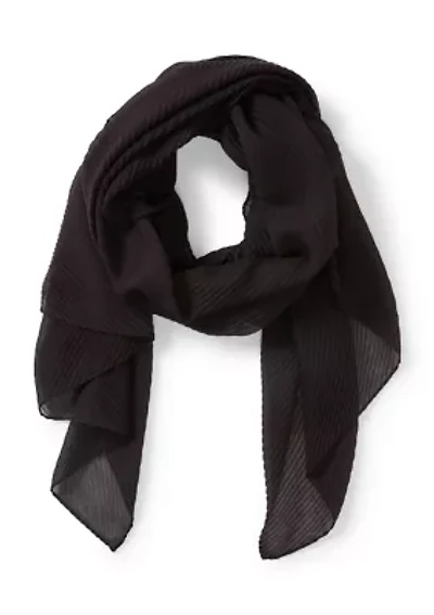 Soft Pleated Solid Wrap