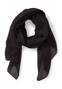 Soft Pleated Solid Wrap