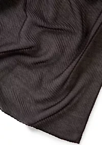 Soft Pleated Solid Wrap