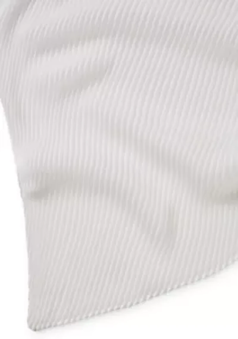 Soft Pleated Solid Wrap