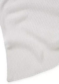 Soft Pleated Solid Wrap