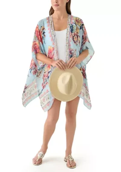 Printed Topper and Hat Set 