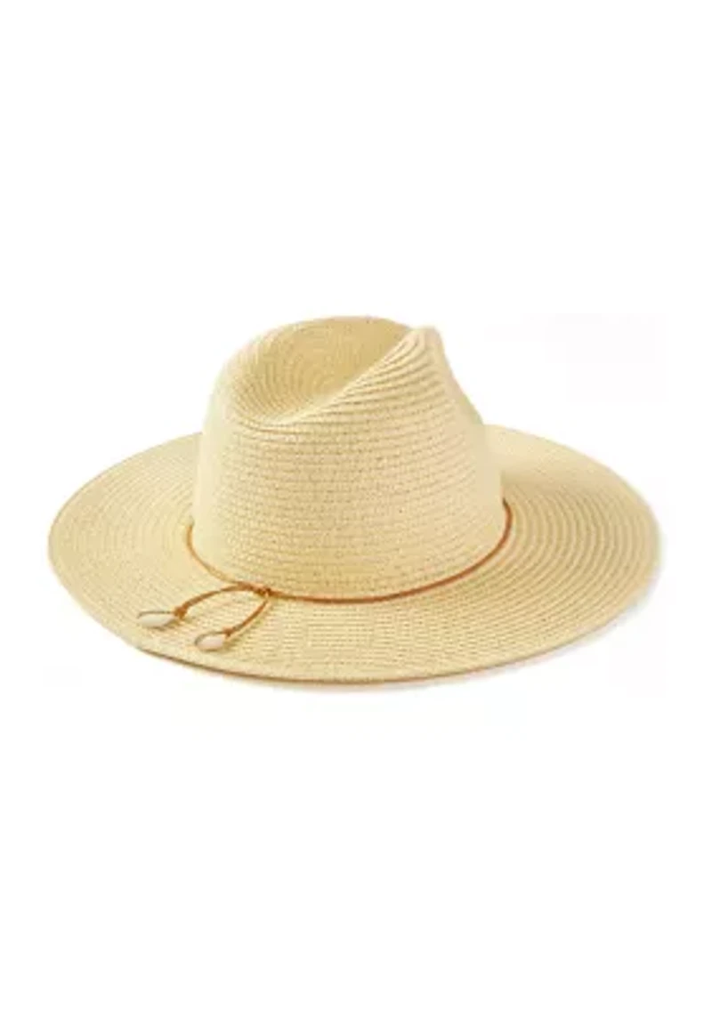 Abstract Print Topper and Hat Set 