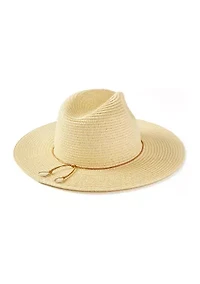Abstract Print Topper and Hat Set 