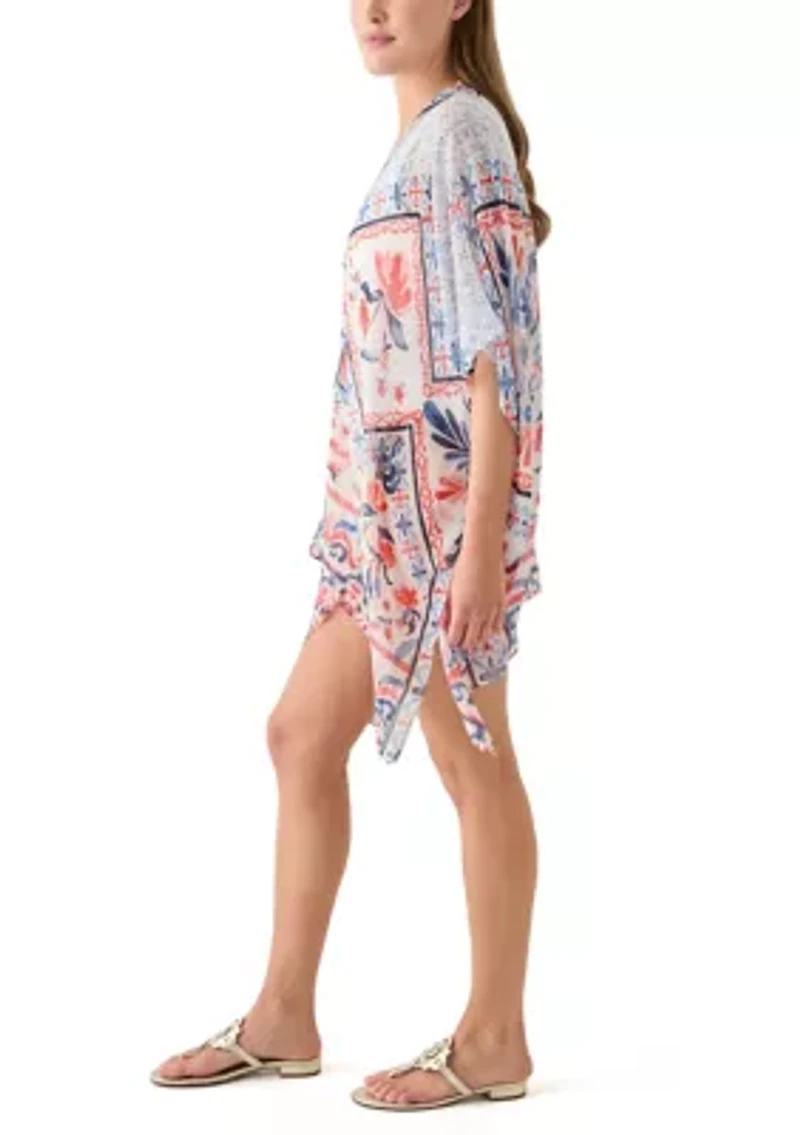 Printed Topper and Hat Set 