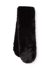 Faux Fur Pull Through Scarf