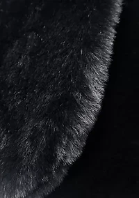 Faux Fur Pull Through Scarf