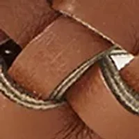 Braided Belt with Conchos