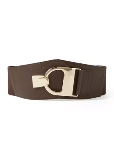 Equestrian D-Hook Stretch Belt
