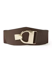 Equestrian D-Hook Stretch Belt