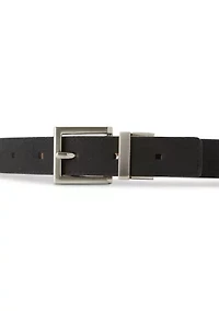 Reversible Pebble Faux Suede Belt