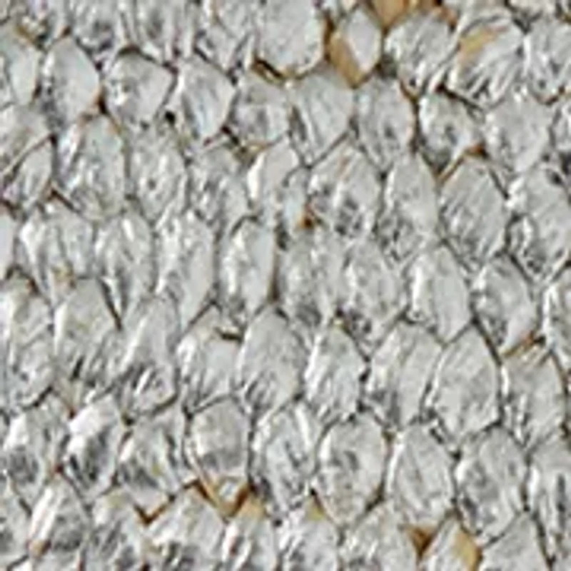 Metallic Straw Whipstitch Edge Wrapped Belt