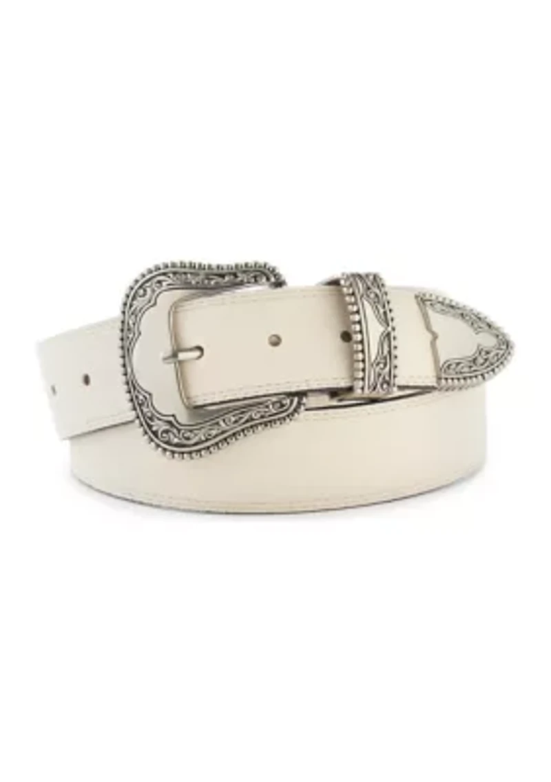 40 Millimeter Western Buckle Belt