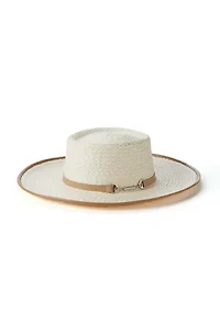 Gondalier Hat with Vegan Leather Band