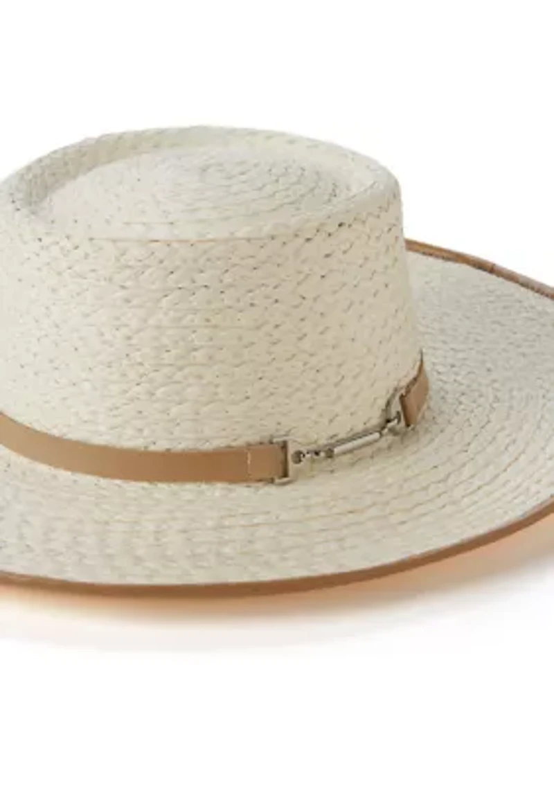 Gondalier Hat with Vegan Leather Band