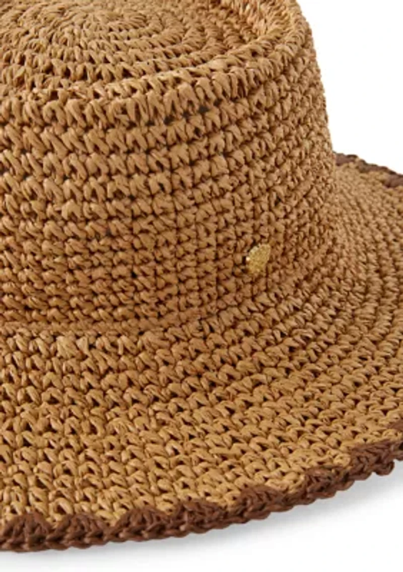 Telescope Mid Brim Whipstitch Bucket Hat