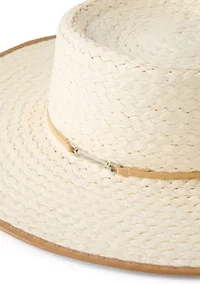 Gondolier Hat with Vegan Leather Band