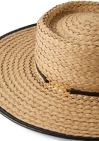 Gondolier Hat with Vegan Leather Band
