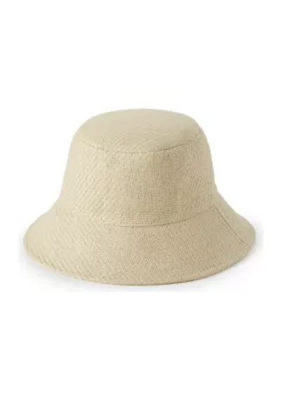 Straw Bucket Hat