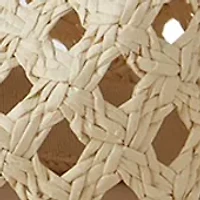 Oversized Open Weave Panama Hat
