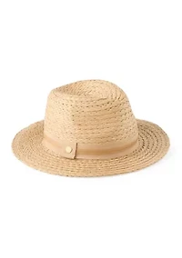 Metallic Lala Paper Panama Hat