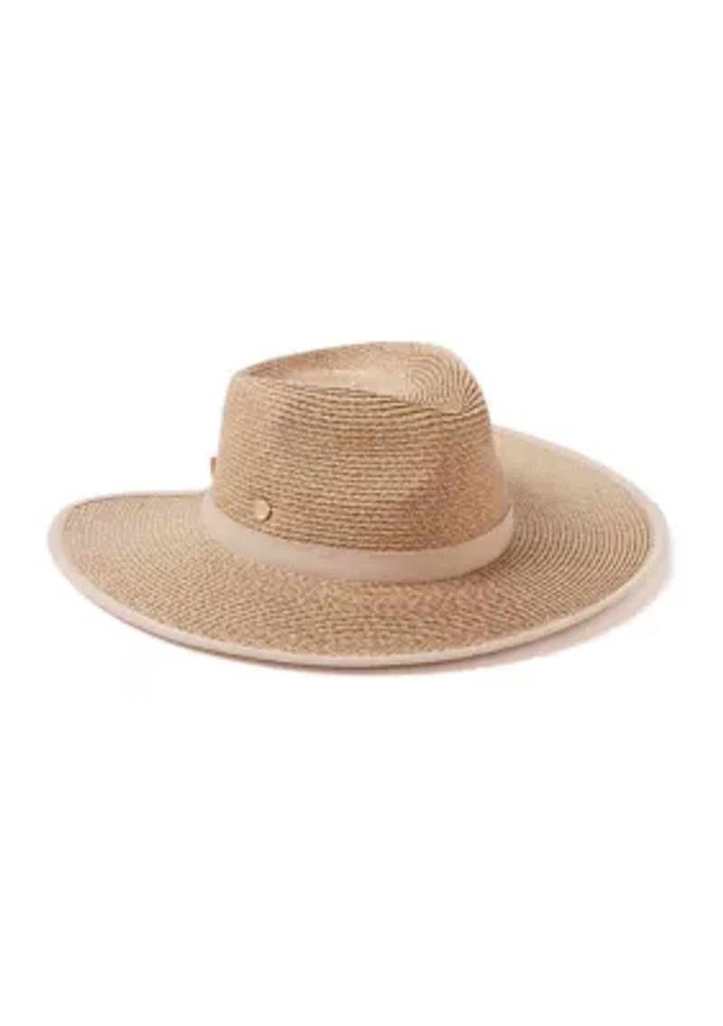 Straw Braid Panama Farmer Hat