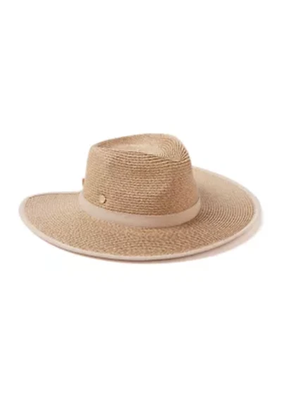 Straw Braid Panama Farmer Hat