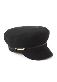 Solid Skipper Newsboy Cap