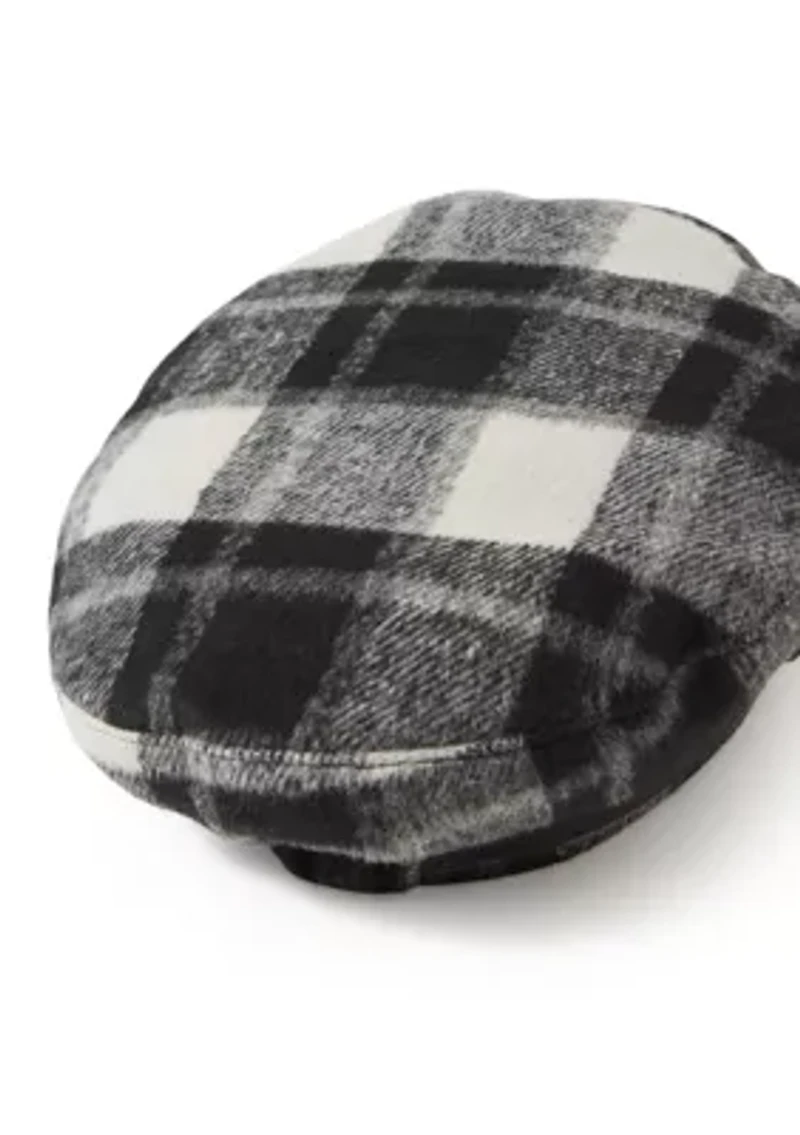 Plaid Horsebit Conductor Cap
