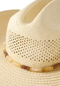 Cowboy Hat with Stone Trim