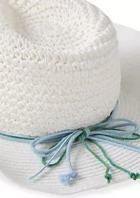 Crochet Paper Cowgirl Hat