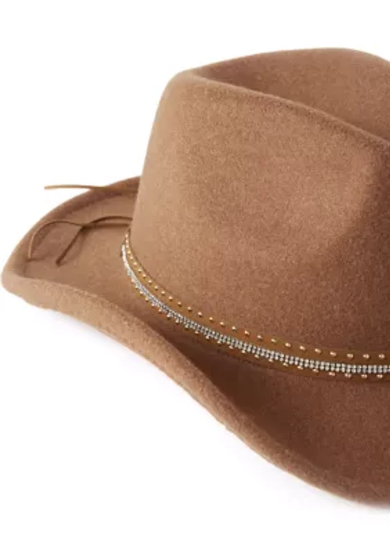 Cowboy Hat with Stud Band
