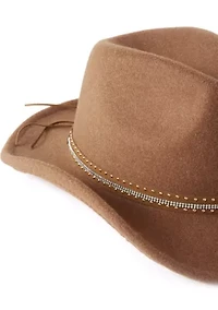 Cowboy Hat with Stud Band
