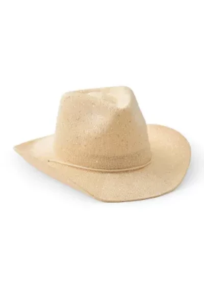 Packable Shine Cowboy Hat