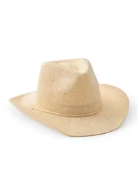 Packable Shine Cowboy Hat