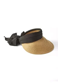 Women's Tie Back Chiffon Visor