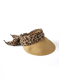 Women's Tie Back Chiffon Visor