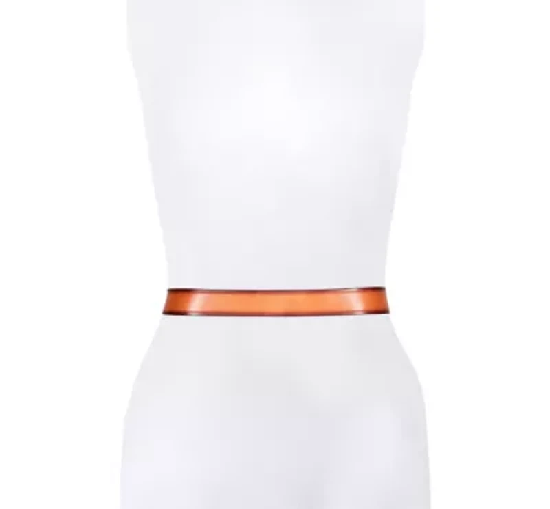 35MM Double Buckle Leather Belt