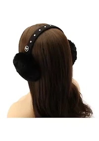 Rhinestone Rib Earmuffs
